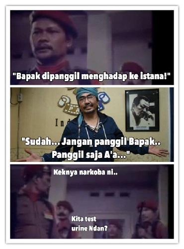 10 Meme 'Scene Film G30S/PKI' ala Generasi Milenial 