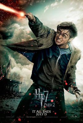 Harry Potter and the Deathly Hallows: Part 2 Character Movie Poster Set - Daniel Radcliffe as Harry Potter