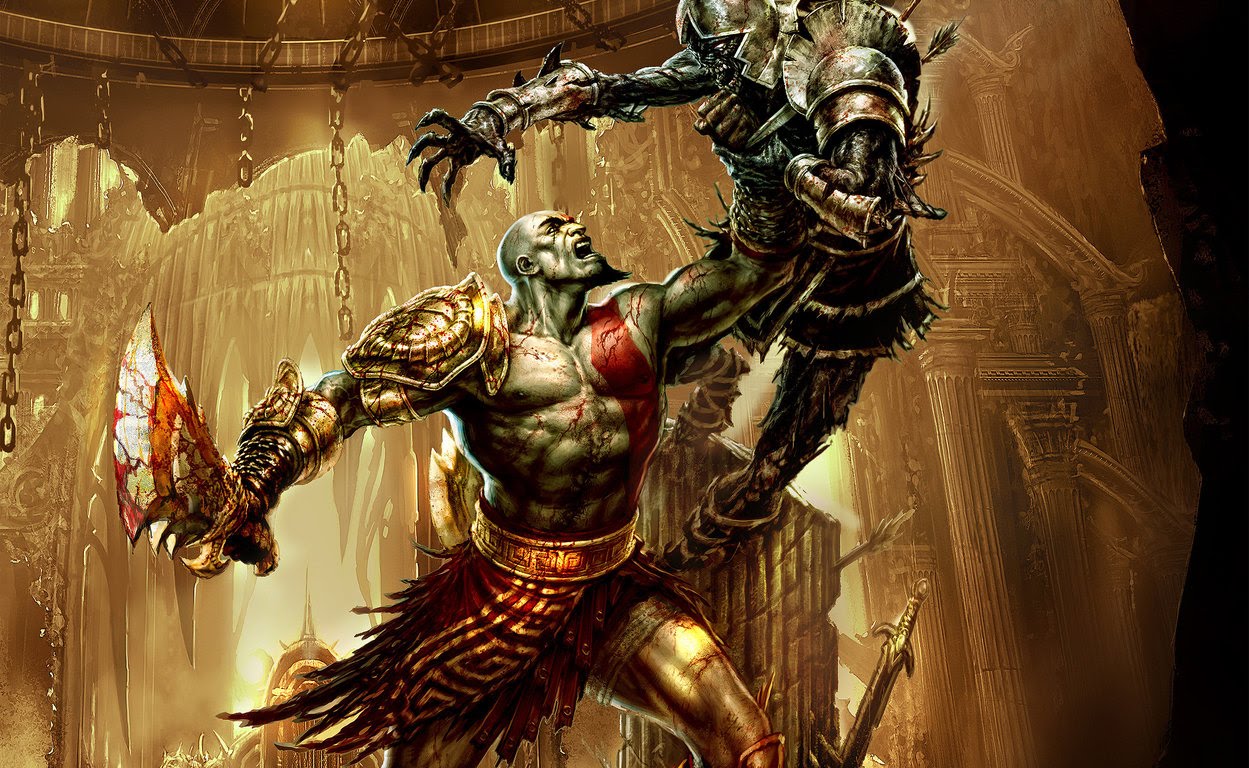 Wallpapers & Funny Videos god of war (cratos)