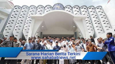 Gubernur Sulsel Resmikan Masjid Al-Ayyubi di Kompleks Kantor Gubernur Sulsel