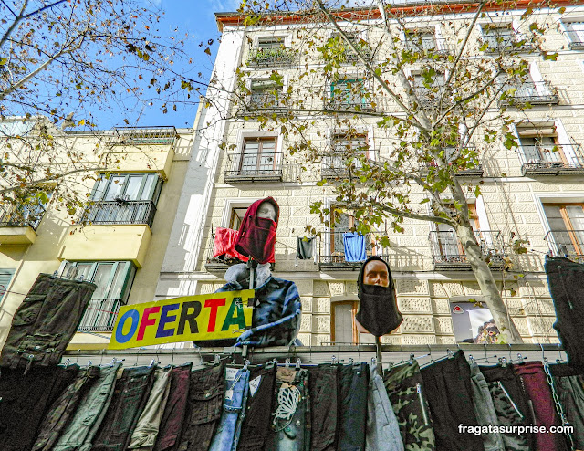 Feira do Rastro em Madri