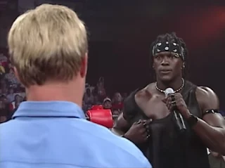 NWA: TNA - First Ever Event - K-Krush (R-Truth) confronts some NASCAR drivers