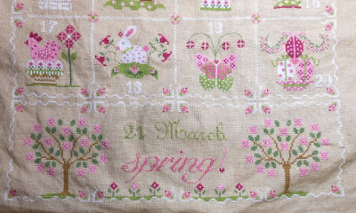 Cuore e Batticuore: Shabby Spring Calendar 21-3