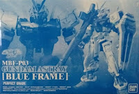 P-Bandai PG 1/60 GUNDAM ASTRAY BLUE FRAME Color Guide & Paint Conversion Chart