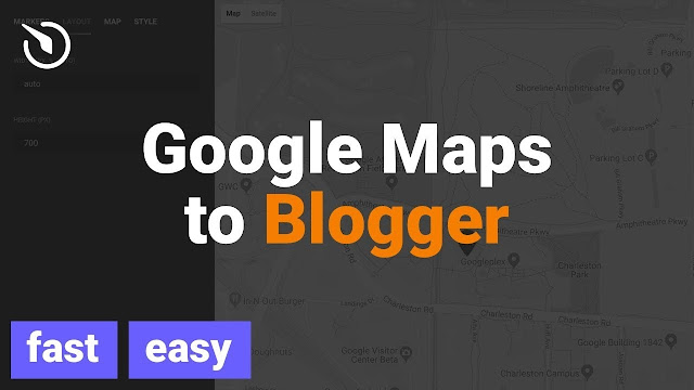 HOW TO ADD GOOGLE MAPS WIDGET FOR BLOGGER