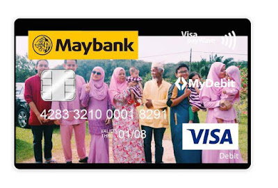 Serius Cantik & Exclusive!! Mudahnya Cara Custom Made Kad Maybank Gambar Sendiri. Cepat & Murah