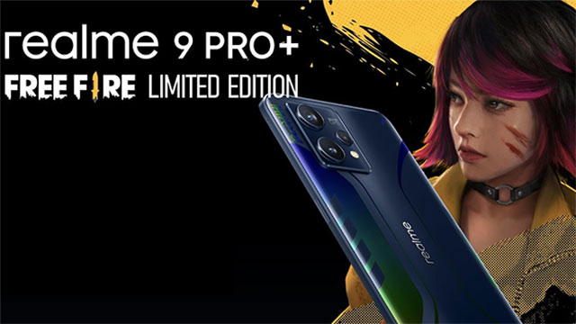 realme 9 Pro+ Free Fire Limited Edition