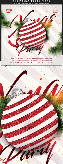  Christmas Party Flyer Template