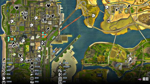 HD Map For GTA San Andreas Mobile Mod