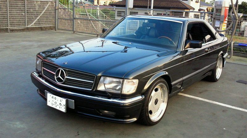 MercedesBenz W126 Schwarz SEC Lorinser