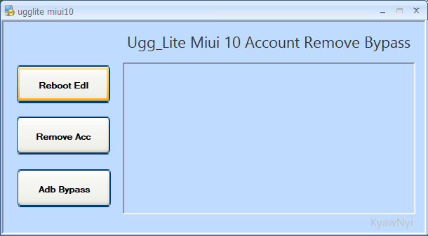 UGG Lite MIUI 10 Account Remove Bypass Tool Latest Version Free Download