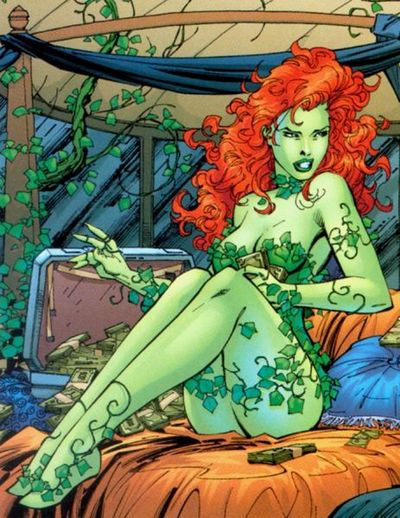 No not the sexy Uma Thurman kind This Poison Ivy is NOT at all good with a