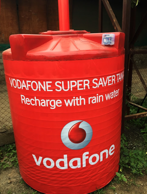 VODAFONE M&G CONSERVES RAIN WATER FOR PARCHED FARMERS