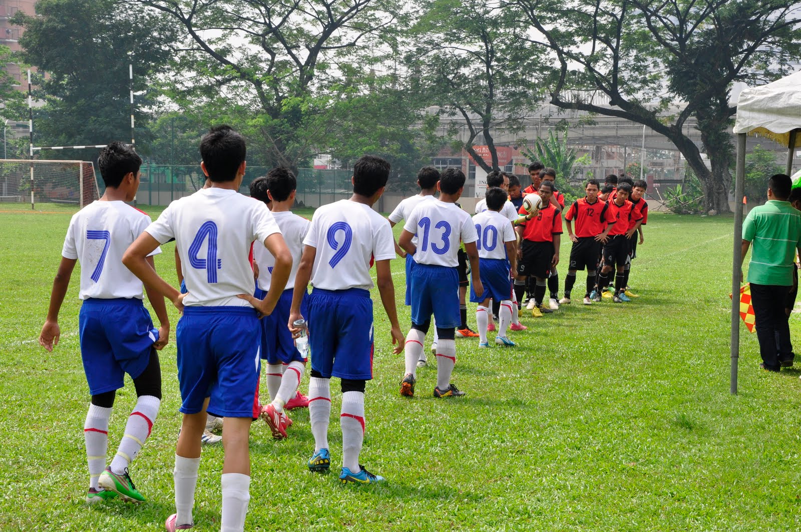 Perlawanan Bola Sepak Bawah 18 tahun MSSWP  SM Sains Selangor