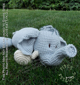 PP009 - Pillow Pal Elephant 1