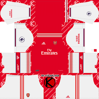  Arsenal 2019 2020 Kit Dream League Soccer Kits Kuchalana
