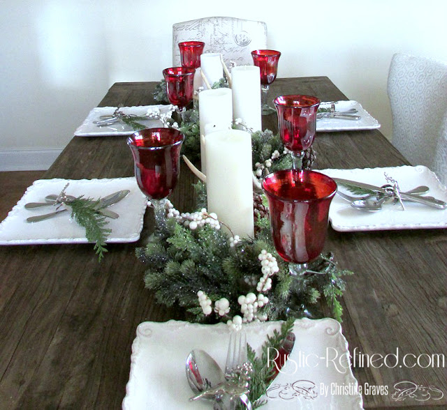 Traditional Holiday Tablescape