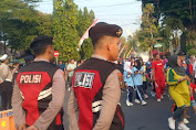 Polres Ngawi Amankan Jalan Sehat Peringatan Hari Jadi Koperasi Ke 79