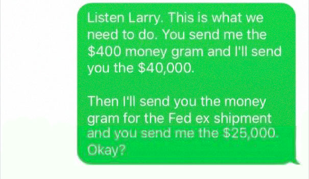 Guy Found A Hilarious Way To Beat A Scammer By Answering To Their Texts