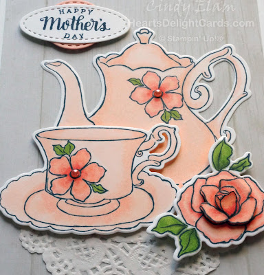 Heart's Delight Cards, Tea Together, Mother's Day Card, Occasions 2019, Stampin' Up!