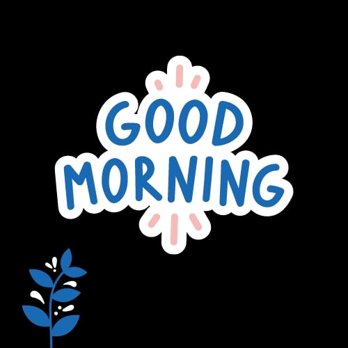 Colorful Text Good Morning Images