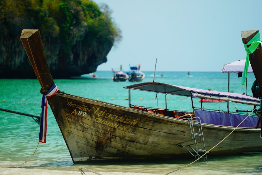 Barcos longtail de Tailandia, las góndolas del sur