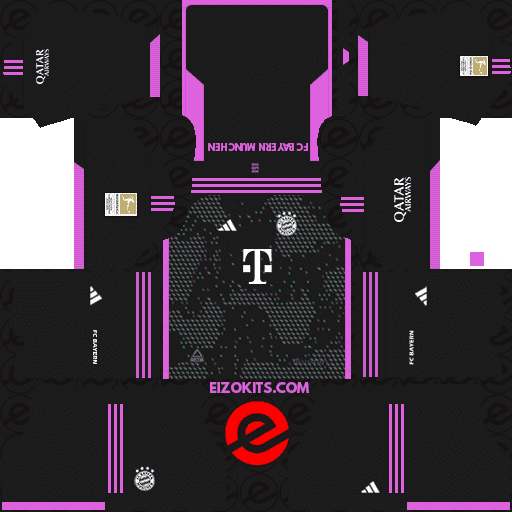 FC Bayern Munich DLS Kits 2023-2024 Released Adidas - DLS2019 Kits (Away)