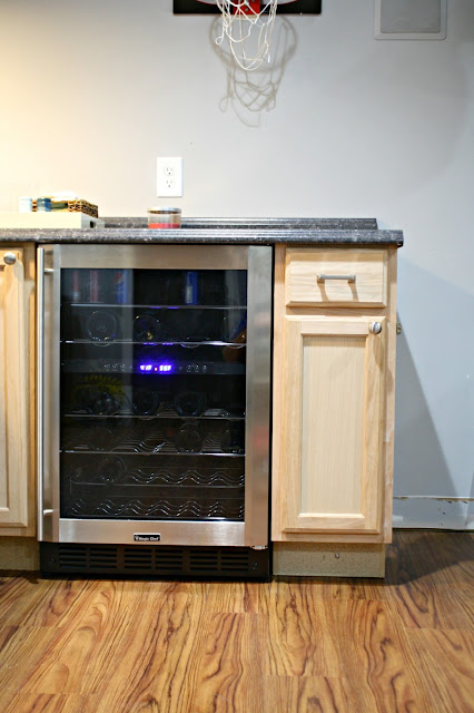 under cabinet wine fridge