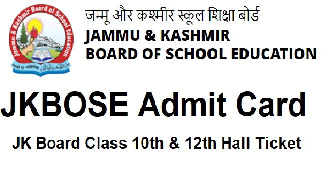 JKBOSE All Set To Issue Admit Cards For 10th, 11th, And 12th Classes, Get Direct Link