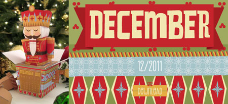 2011 Nutcracker Papercraft Calendar December