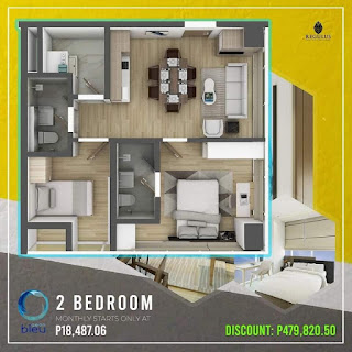 Aeon Bleu - 2 Bedroom Unit