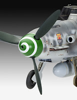 Revell 1/32 Messerschmitt Bf109 G-6 Late & early version (04665) Color Guide & Paint Conversion Chart