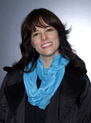 Parker Posey Long Wavy Cut with Bangs Hairstyle