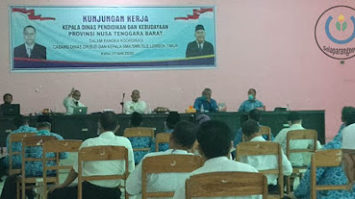 Pembukaan Sekolah Di Lombok Timur, Tunggu Izin Pusat