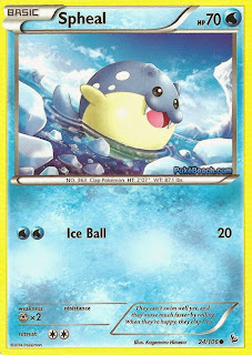 Spheal Flashfire Pokemon Card