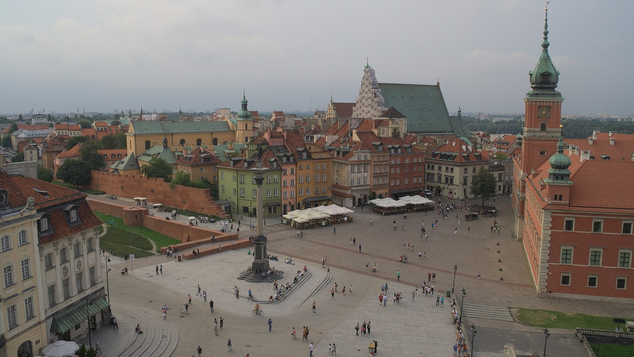 Centro histórico de Varsovia (Polonia)