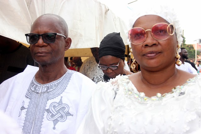 At The Wake Keep Of Chief Olatunde Ogbamola In LAGOS