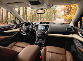 Interior view of 2019 Subaru Ascent Limited