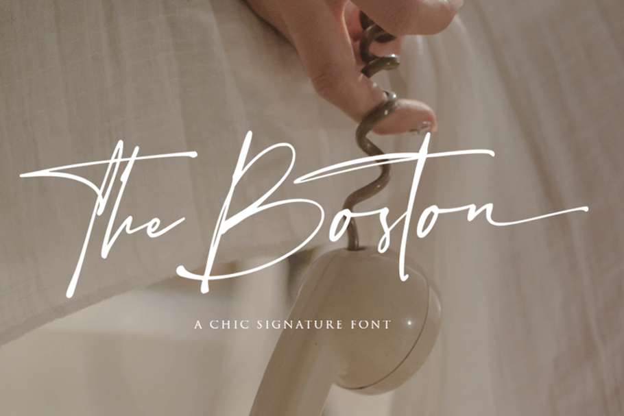 Download-The-Boston-Chic-Signature-Font