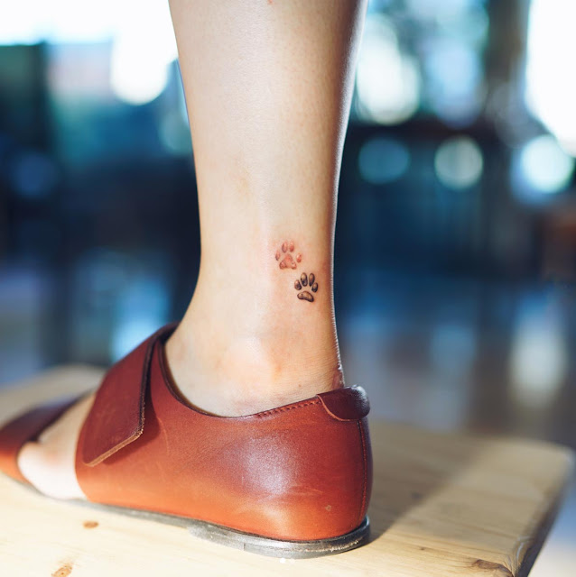 Tatuagens femininas para o tornozelo 