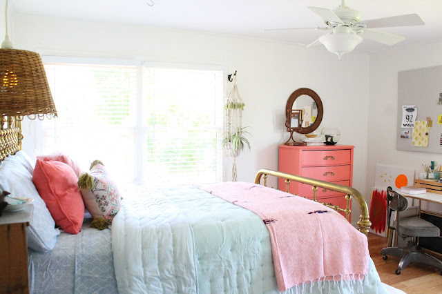 Boho Cowgirl Bedroom Refresh for under $300!