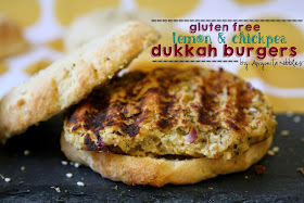 Vegetarian burgers made with chickpeas and quinoa served on the best homemade gluten free burger buns.