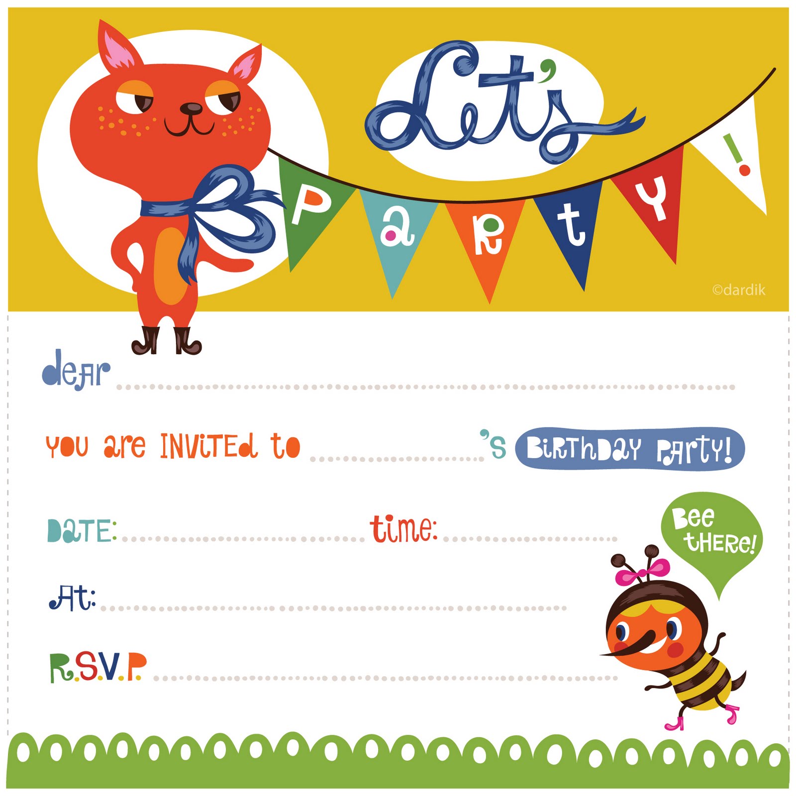 Birtday Invitations Templates For Boys 9