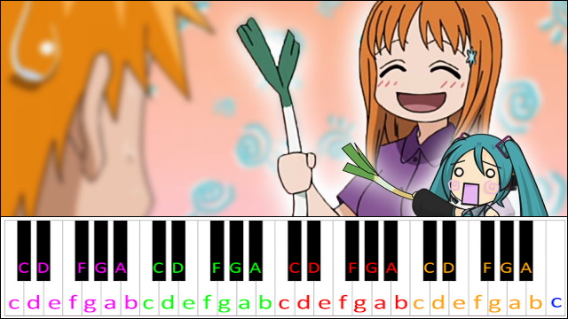 Leek Spin Piano / Keyboard Easy Letter Notes for Beginners