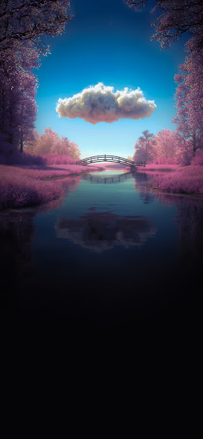 23. iOS 16 iPhone Wallpaper - Aesthetic landscape