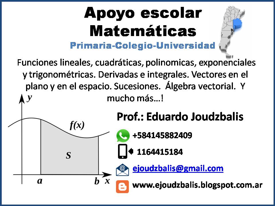 Apoyo escolar matemáticas