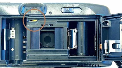 Canon Autoboy Tele 6, Half-frame configuration