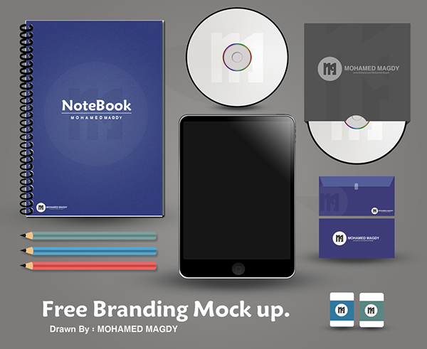 Free Branding Mock-up PSD