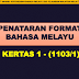 Format Bahasa Melayu Spm 2021
