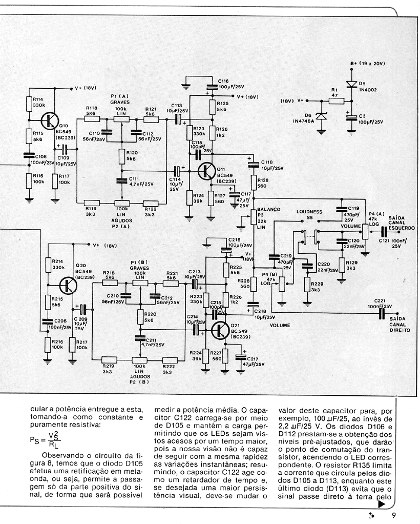 NOVA ELETRONICA n.24_25  AMPLIFICADOR STEREO 100 (40w)  fev. Mar.1979